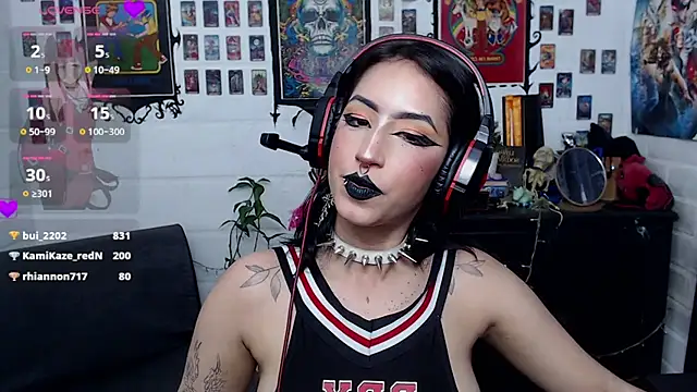 Nyx Blackmoon online show from March 2025 07:26:02 PM