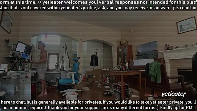 Snapshot of yetieater chatting on April 2026 07:20:01 PM yetieater online show from April 2026 07:20:01 PM