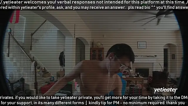 Snapshot of yetieater chatting on July 2026 06:54:01 PM yetieater online show from July 2026 06:54:01 PM