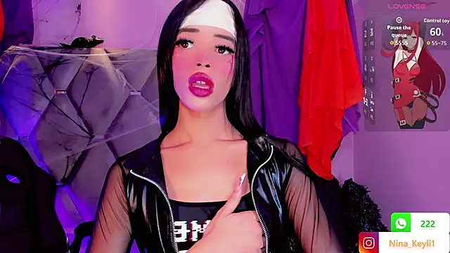 Nina Keyli online show from October 2025 07:58:01 PM