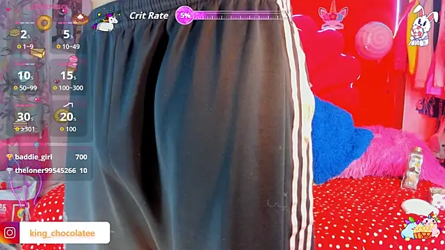 Snapshot of king_chocolatexxx chatting on February 2026 11:43:01 PM king chocolatexxx online show from February 2026 11:43:01 PM