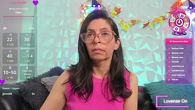 SabinaDeluxe cg online show from November 2025 12:44:01 AM