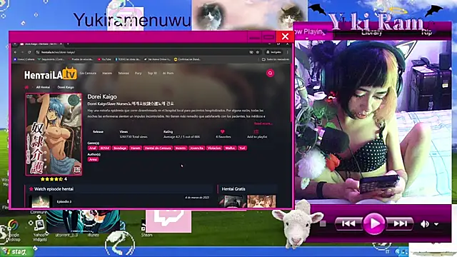 Snapshot of YukiRam chatting on October 2025 03:17:01 AM YukiRam online show from October 2025 03:17:01 AM