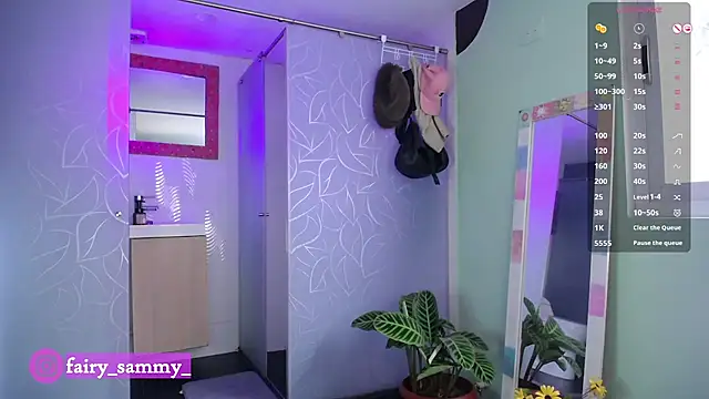 fairy sammy  online show from December 2025 08:58:02 PM