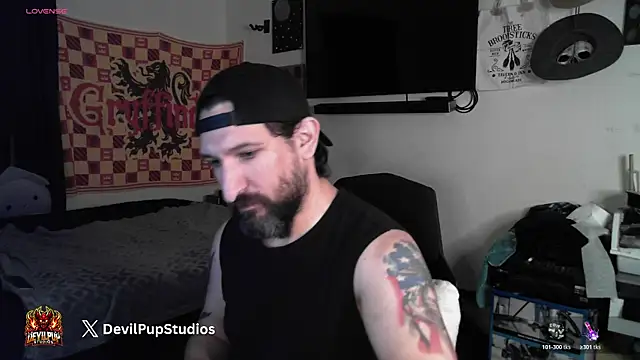 Snapshot of DevilPup75_ chatting on February 2026 03:33:02 AM DevilPup75 online show from February 2026 03:33:02 AM