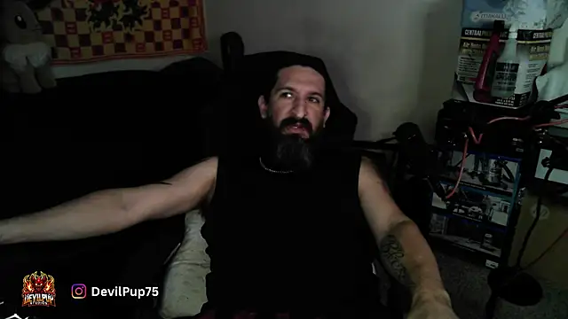Snapshot of DevilPup75_ chatting on April 2026 04:46:01 AM DevilPup75 online show from April 2026 04:46:01 AM