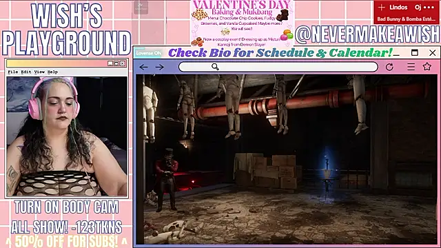 nevermakeawish online show from February 2026 04:52:01 AM