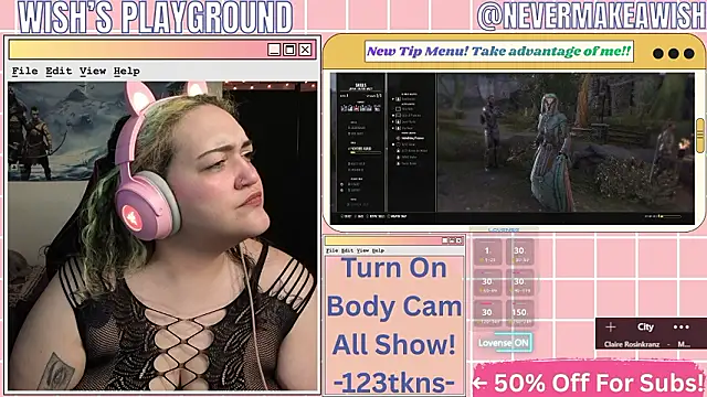 nevermakeawish online show from March 2026 09:10:01 AM