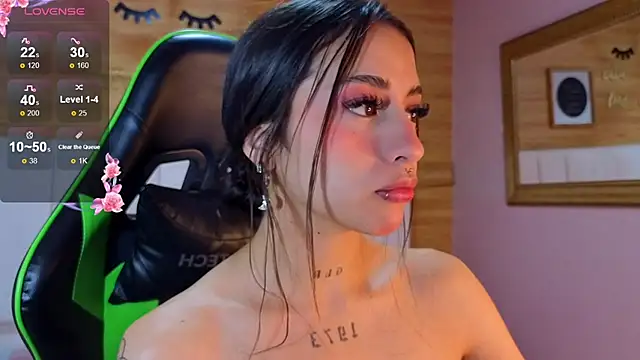 Abril Velvet a  online show from December 2025 12:32:01 PM