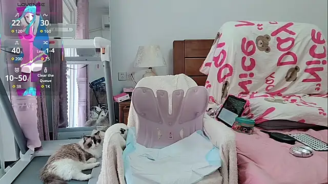 Snapshot of Eulalia-A chatting on September 2025 01:28:01 AM Eulalia-A online show from September 2025 01:28:01 AM