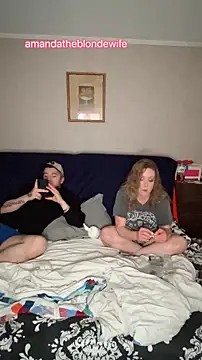 Snapshot of amandatheblondewife chatting on April 2026 12:07:02 PM amandatheblondewife online show from April 2026 12:07:02 PM