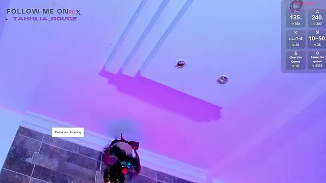 tahhlia rouge online show from December 2025 07:00:01 PM