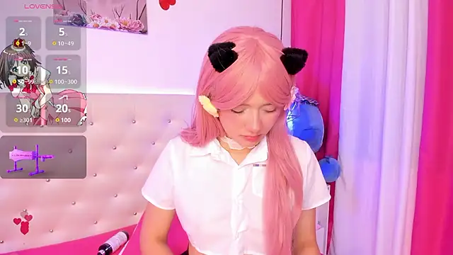 Snapshot of Nara_Pink chatting on February 2026 02:08:02 AM Nara Pink online show from February 2026 02:08:02 AM