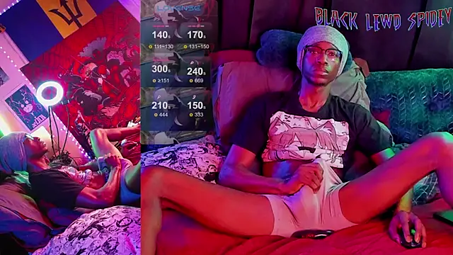Snapshot of BlackLewdSpidey chatting on February 2025 05:26:02 PM BlackLewdSpidey online show from February 2025 05:26:02 PM