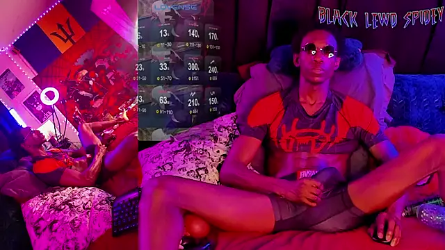 Snapshot of BlackLewdSpidey chatting on February 2025 07:40:02 AM BlackLewdSpidey online show from February 2025 07:40:02 AM