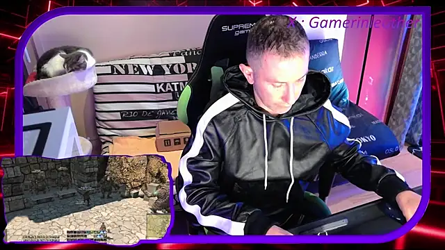 Snapshot of Gamerinleather chatting on November 2025 07:04:01 PM Gamerinleather online show from November 2025 07:04:01 PM