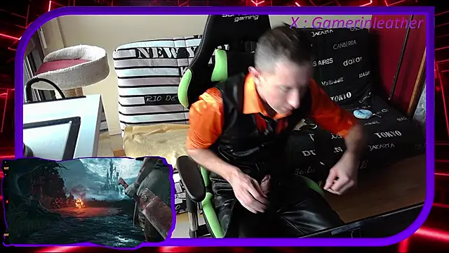Snapshot of Gamerinleather chatting on November 2025 10:56:02 AM Gamerinleather online show from November 2025 10:56:02 AM
