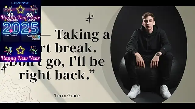 Snapshot of TerryGrace chatting on May 2026 07:32:02 PM TerryGrace online show from May 2026 07:32:02 PM
