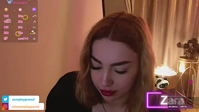 ZarasPlayground online show from April 2026 06:14:02 PM