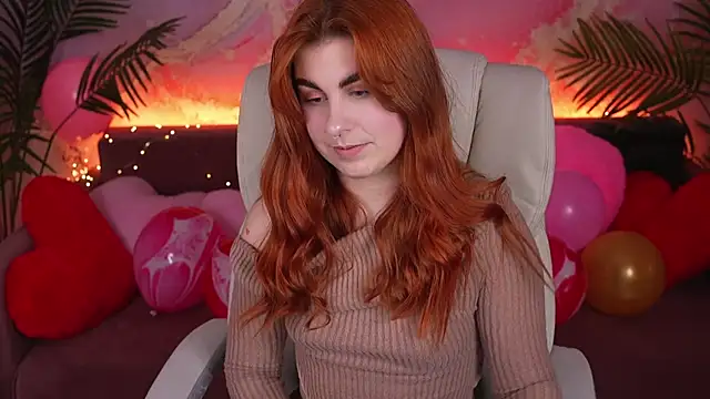 Snapshot of GingerPinky chatting on February 2026 08:49:02 PM GingerPinky online show from February 2026 08:49:02 PM