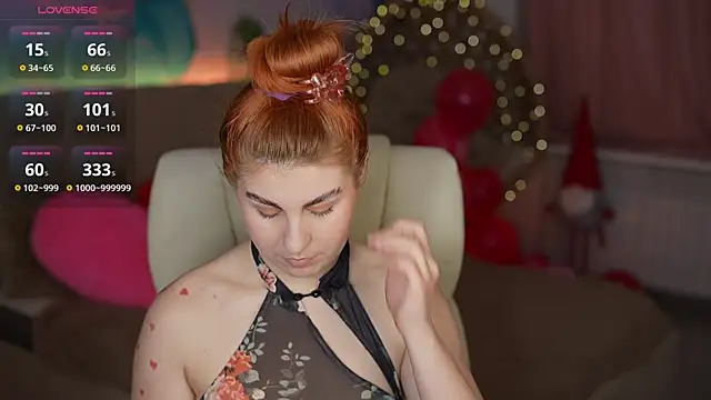 Snapshot of GingerPinky chatting on February 2026 02:13:01 PM GingerPinky online show from February 2026 02:13:01 PM