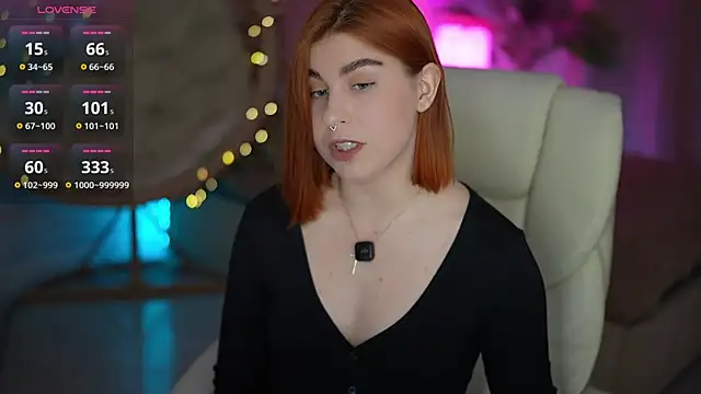 GingerPinky online show from March 2026 01:01:01 PM