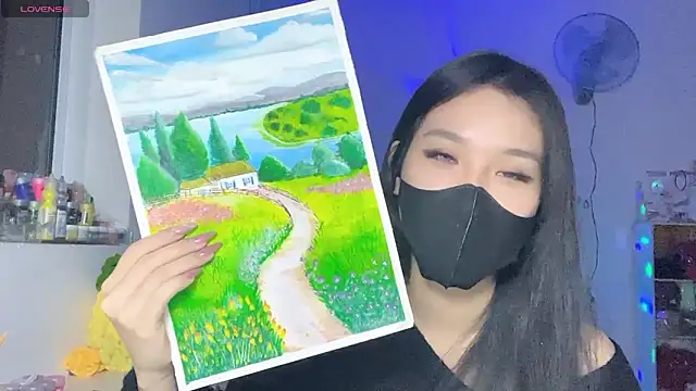 Snapshot of Tieu-May chatting on May 2026 12:05:01 AM Tieu-May online show from May 2026 12:05:01 AM