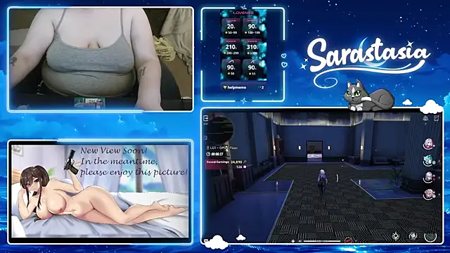 Snapshot of Sarastasia417 chatting on June 2026 02:33:02 AM Sarastasia417 online show from June 2026 02:33:02 AM