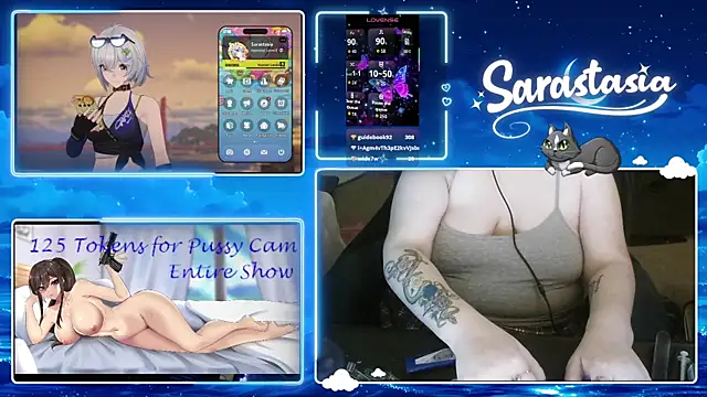 Snapshot of Sarastasia417 chatting on June 2026 10:15:01 AM Sarastasia417 online show from June 2026 10:15:01 AM