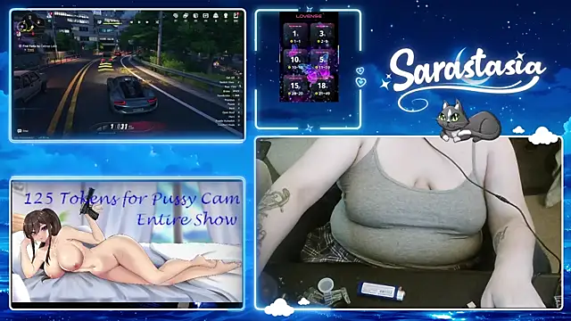 Snapshot of Sarastasia417 chatting on July 2026 04:19:01 AM Sarastasia417 online show from July 2026 04:19:01 AM