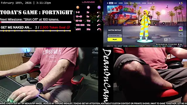 DeanonCam online show from February 2026 09:11:01 PM