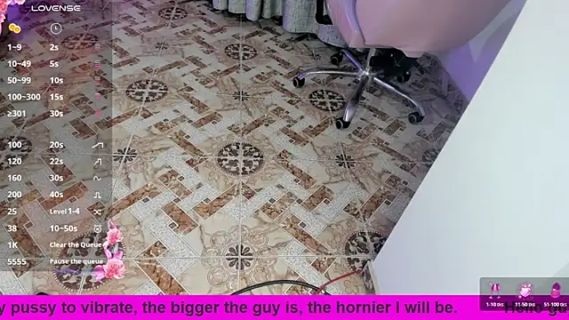 Lucia 24x online show from March 2026 11:04:01 AM