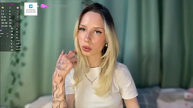 Snapshot of DellaCampbell chatting on February 2026 11:33:01 AM DellaCampbell online show from February 2026 11:33:01 AM