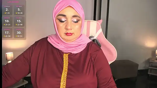HijabiMilff online show from June 2026 01:50:02 PM