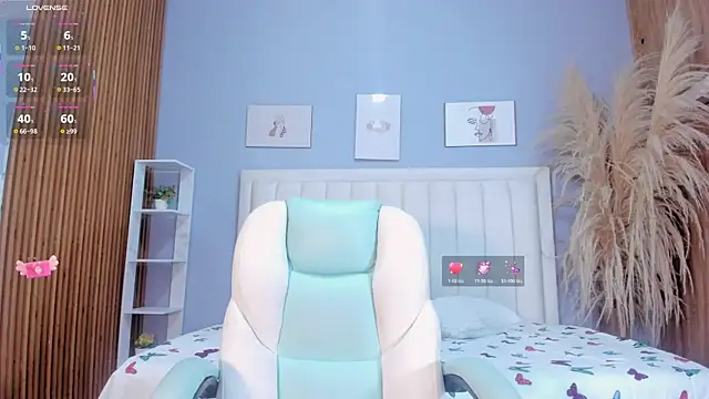 Anthonella Lux online show from April 2026 12:32:01 PM