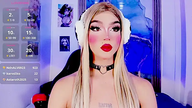 blonde queen- online show from July 2026 03:34:01 AM
