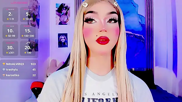 blonde queen- online show from July 2026 07:09:01 PM