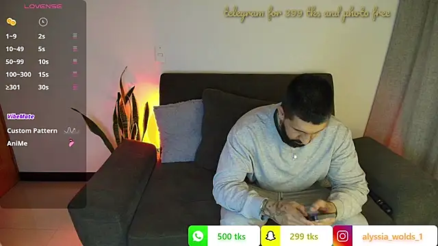 Alyssa and DAngelo online show from July 2026 02:13:02 AM