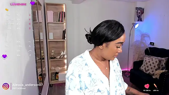 alessia anderson online show from November 2025 12:09:02 AM