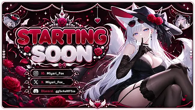 MiyariFox online show from July 2026 05:56:01 AM