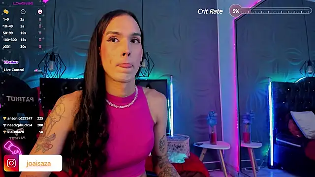 joaisaza online show from March 2025 07:47:02 AM