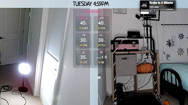 MilaValentina online show from December 2024 10:01:02 PM