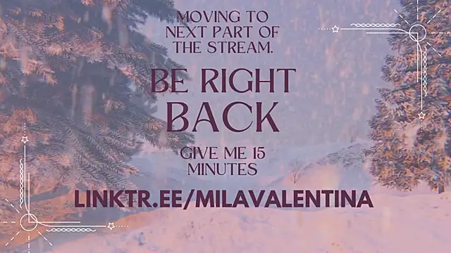 MilaValentina online show from February 2025 03:30:02 AM