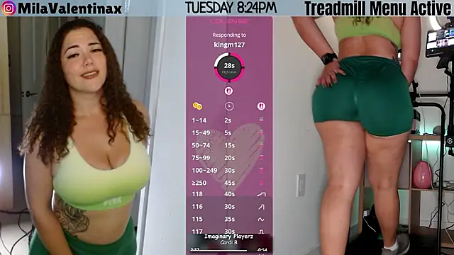 MilaValentina online show from March 2026 12:25:01 AM