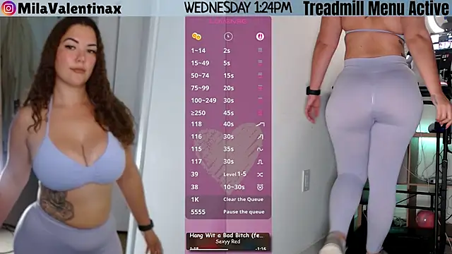 Snapshot of MilaValentina chatting on April 2026 05:25:01 PM MilaValentina online show from April 2026 05:25:01 PM