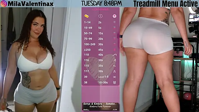 Snapshot of MilaValentina chatting on April 2026 12:48:01 AM MilaValentina online show from April 2026 12:48:01 AM