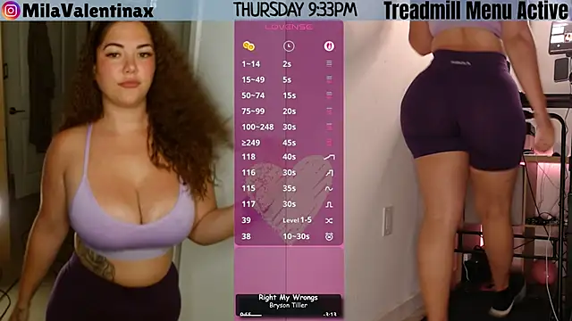 Snapshot of MilaValentina chatting on May 2026 01:34:01 AM MilaValentina online show from May 2026 01:34:01 AM