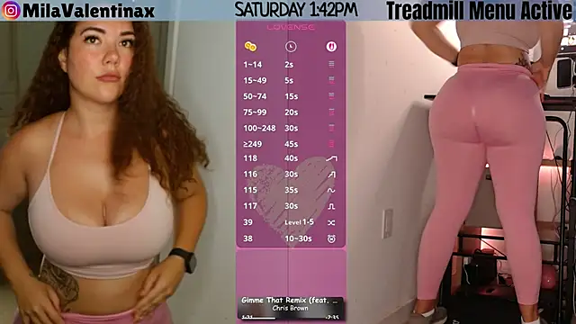 Snapshot of MilaValentina chatting on May 2026 05:43:01 PM MilaValentina online show from May 2026 05:43:01 PM