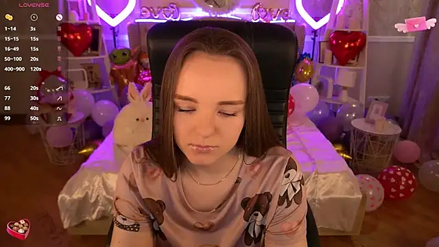 FoxyShy online show from February 2025 12:36:01 PM