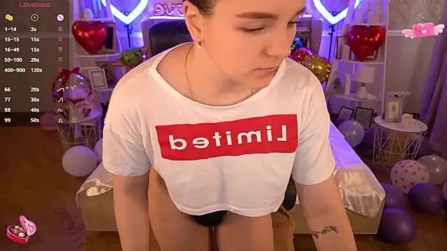 FoxyShy online show from February 2025 12:55:02 PM